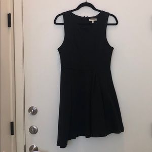 EUC Monteau Asymmetrical A-Line Little Black Dress